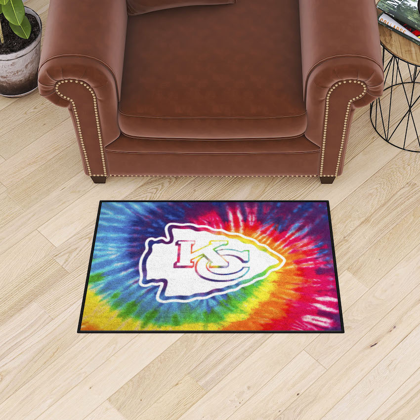 Kansas City Chiefs TIE-DIE 20 x 30 Starter Floor Mat