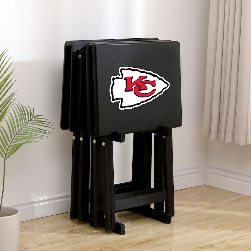 Kansas City Chiefs TV Snack Tray Set