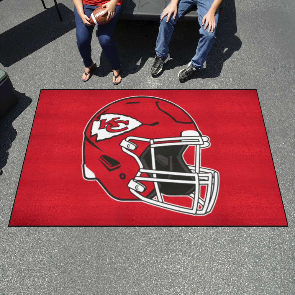 Kansas City Chiefs ULTI-MAT 60 x 96 Rug - Helmet Logo