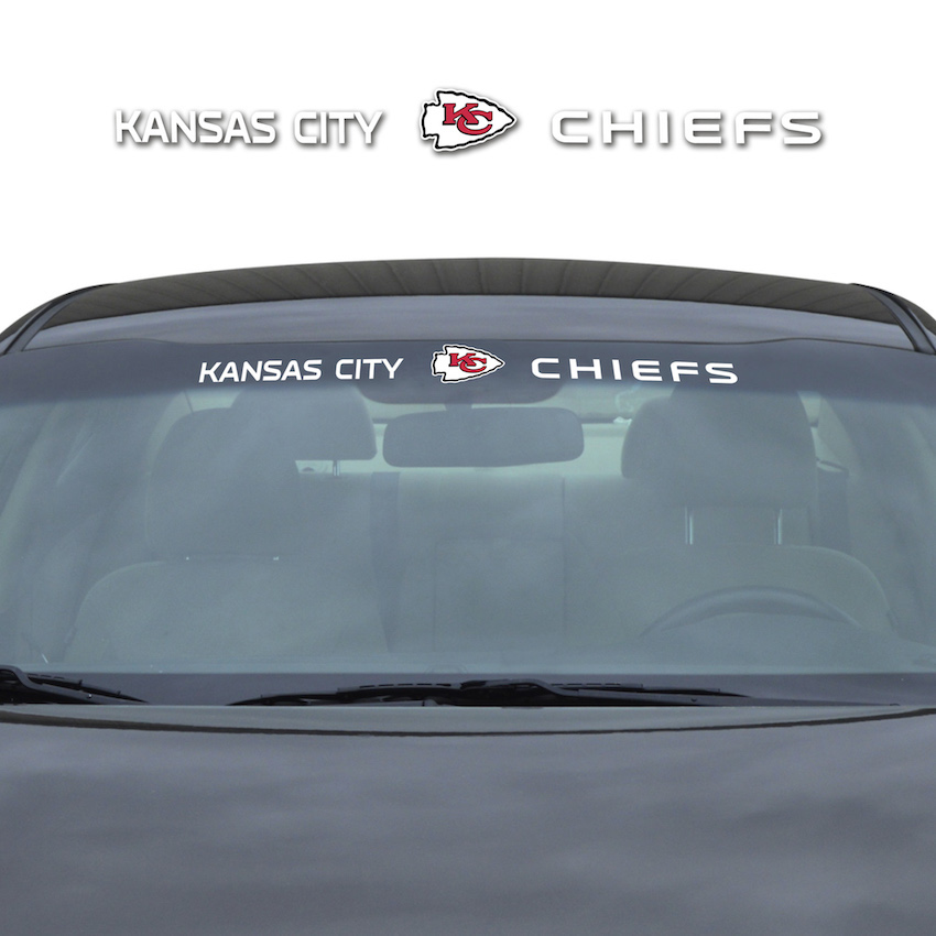 Kansas City Chiefs Windshield Decal