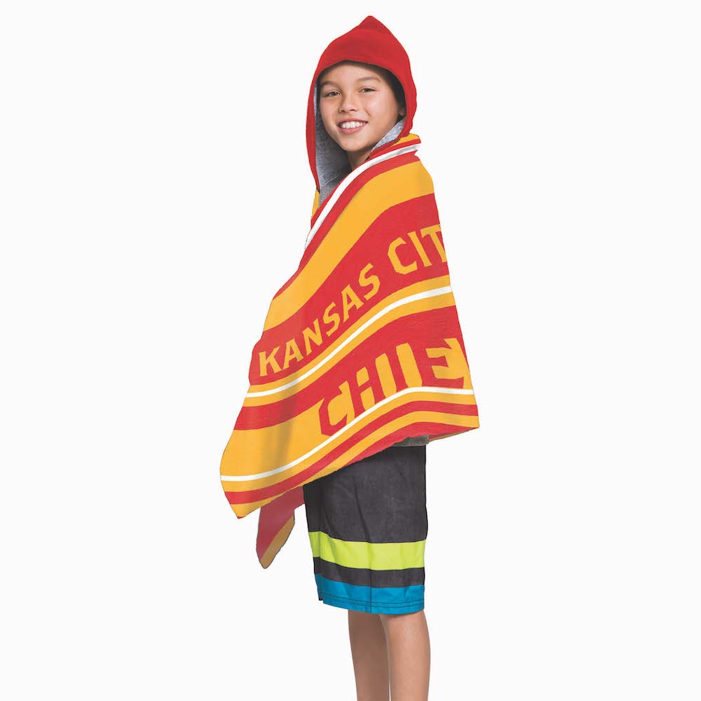 Kansas City Chiefs Youth Hooded Beach Towel