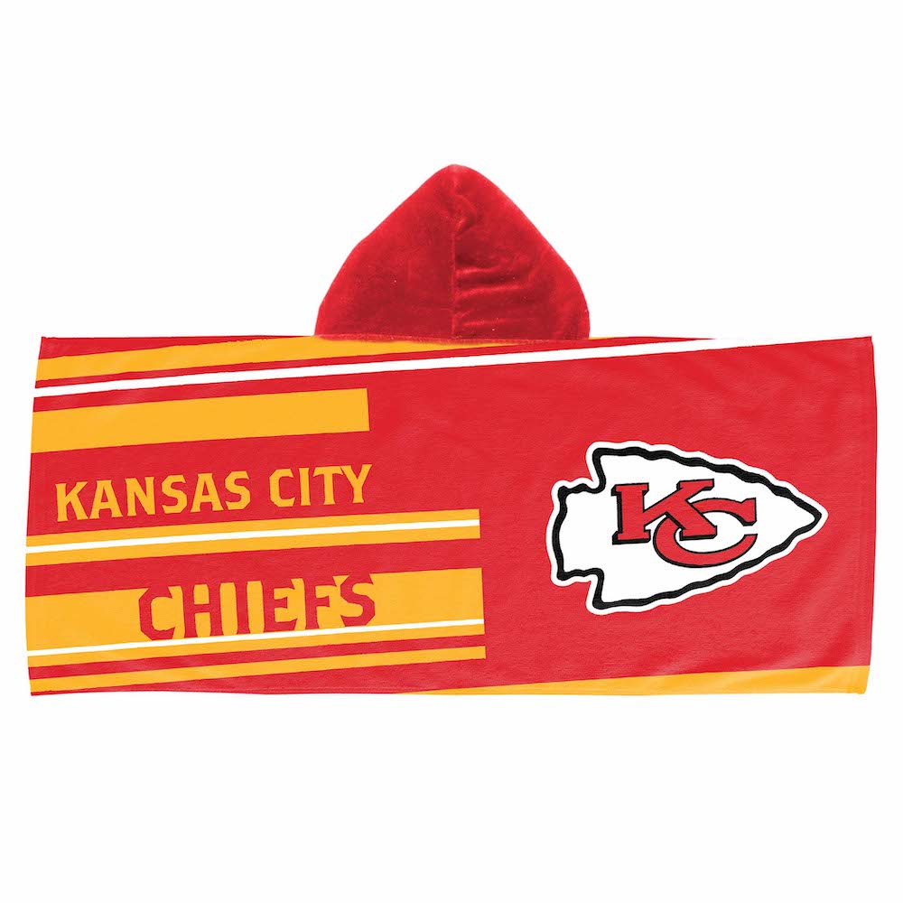 Kansas City Chiefs Youth Hooded Beach Towel