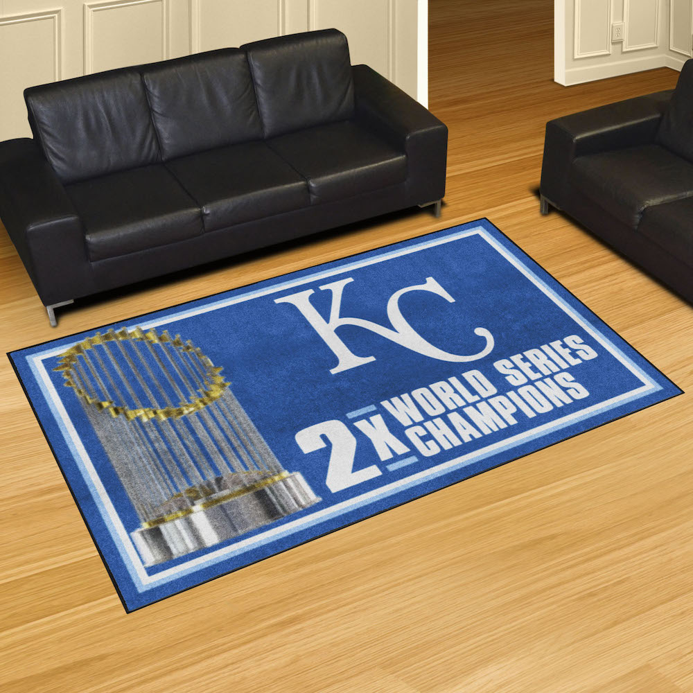 Kansas City Royals 5 x 8 DYNASTY Area Rug