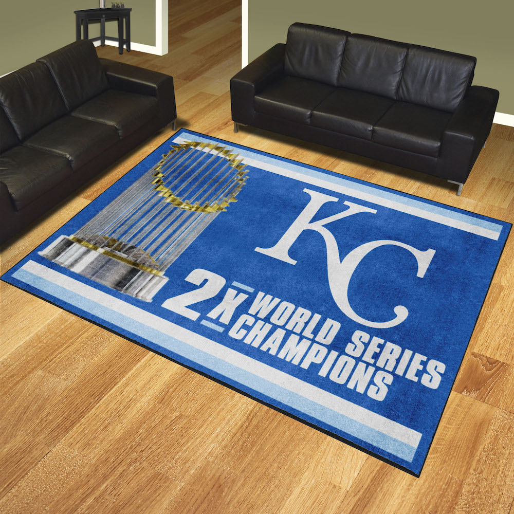 Kansas City Royals 8 x 10 DYNASTY Area Rug