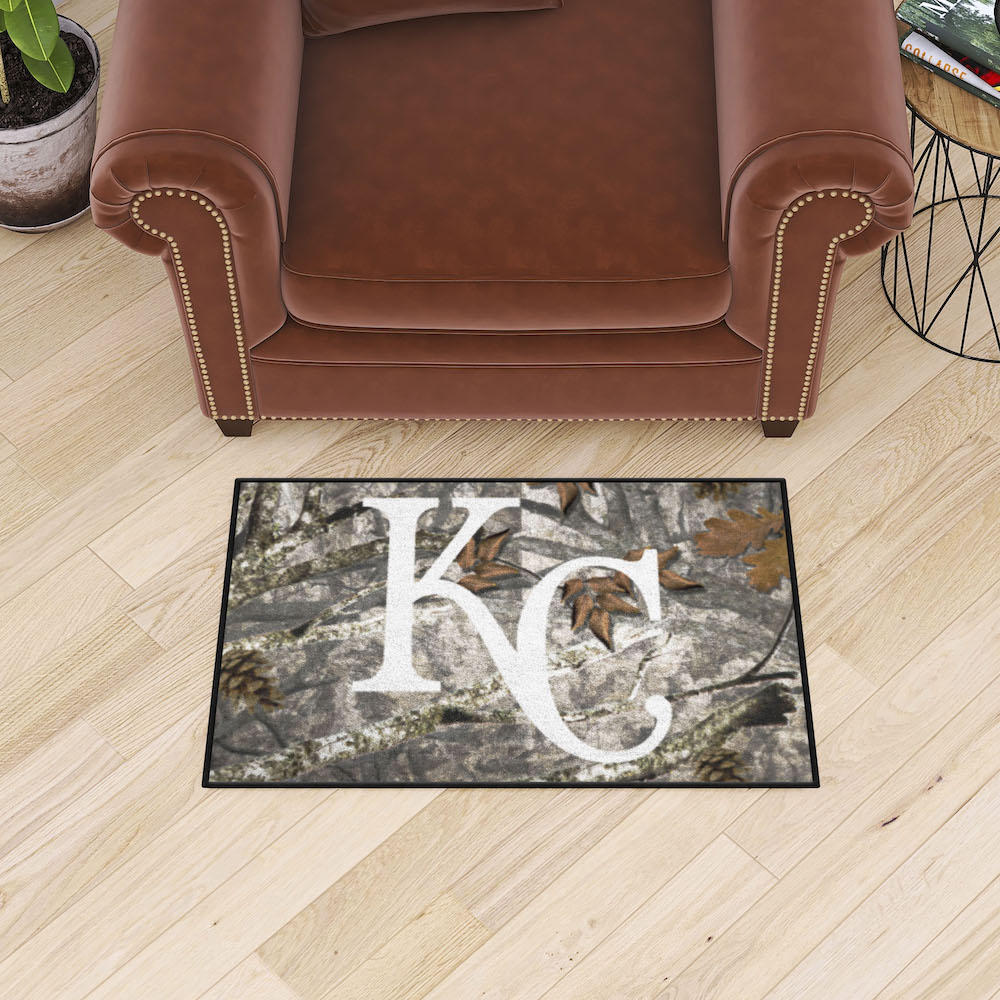 Kansas City Royals CAMO 20 x 30 Starter Floor Mat