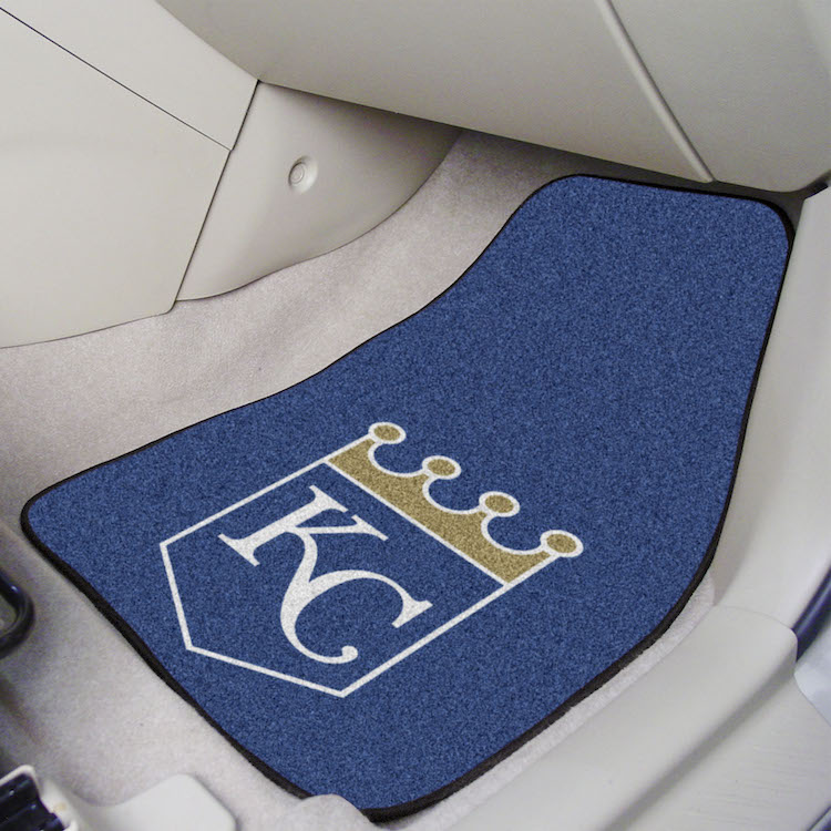 Kansas City Royals Car Floor Mats 18 x 27 Carpeted-Pair