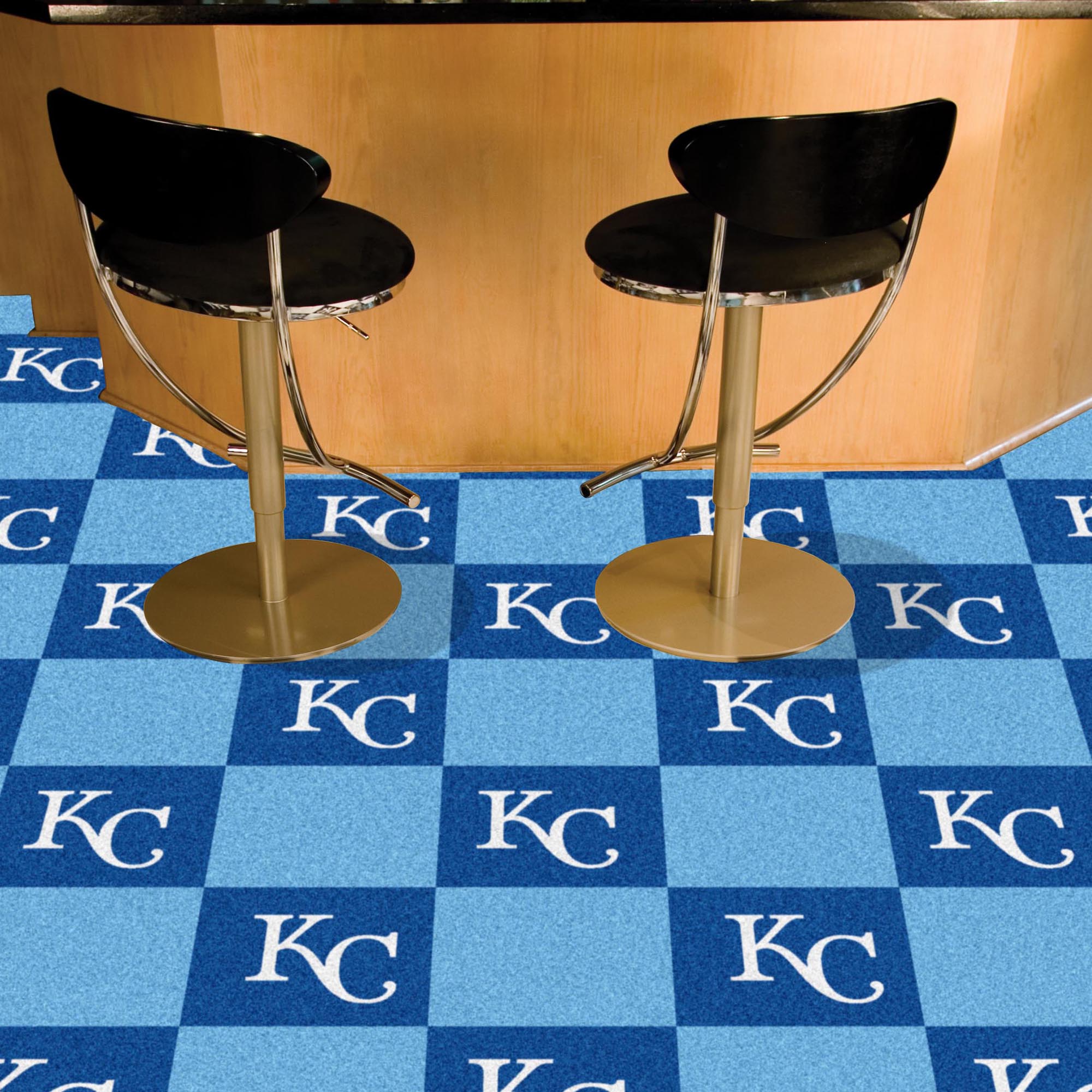 Kansas City Royals Carpet Tiles 18x18 in.