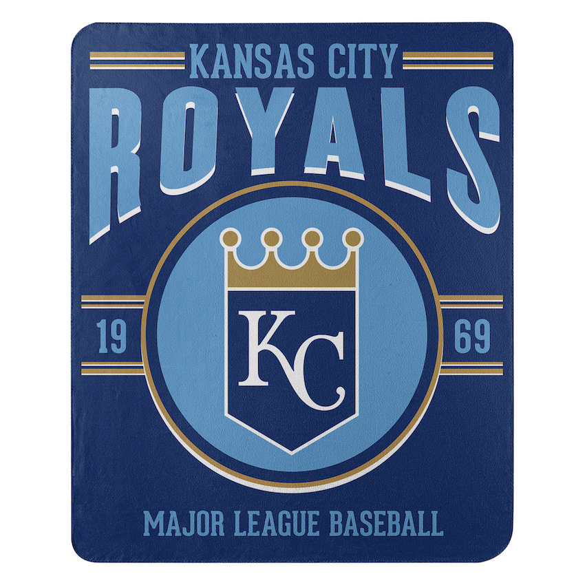 Kansas City Royals Fleece Throw Blanket 50 x 60