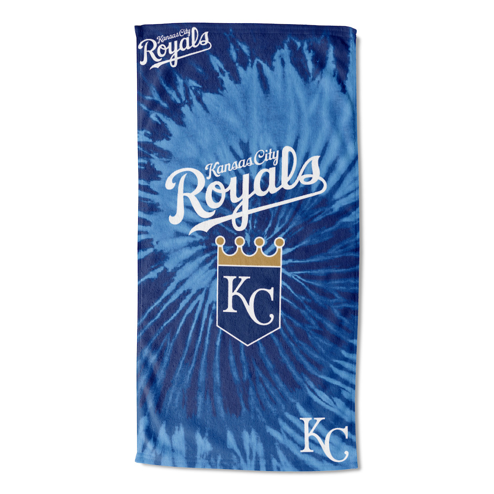 Kansas City Royals Pyschedelic 30x60 Beach Towel