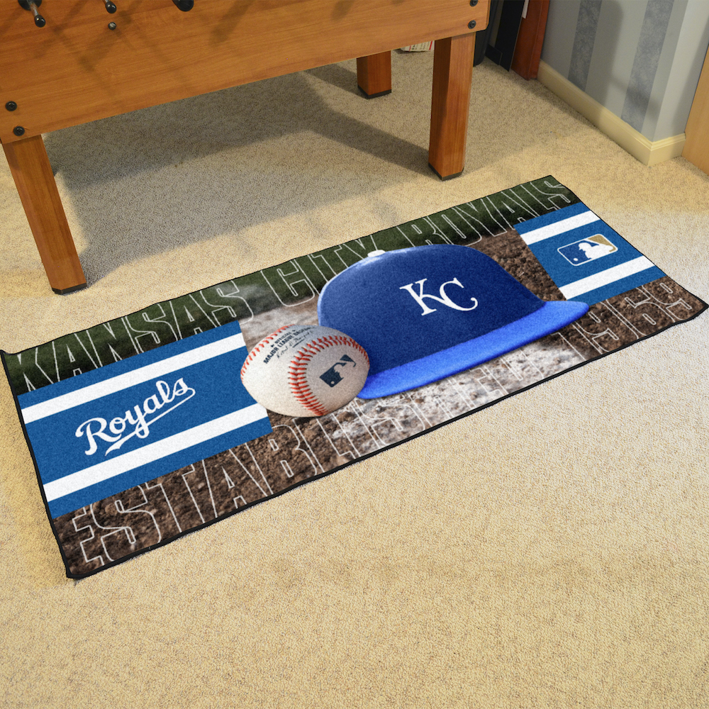 Kansas City Royals 30 x 72 Baseball Carpet Runner