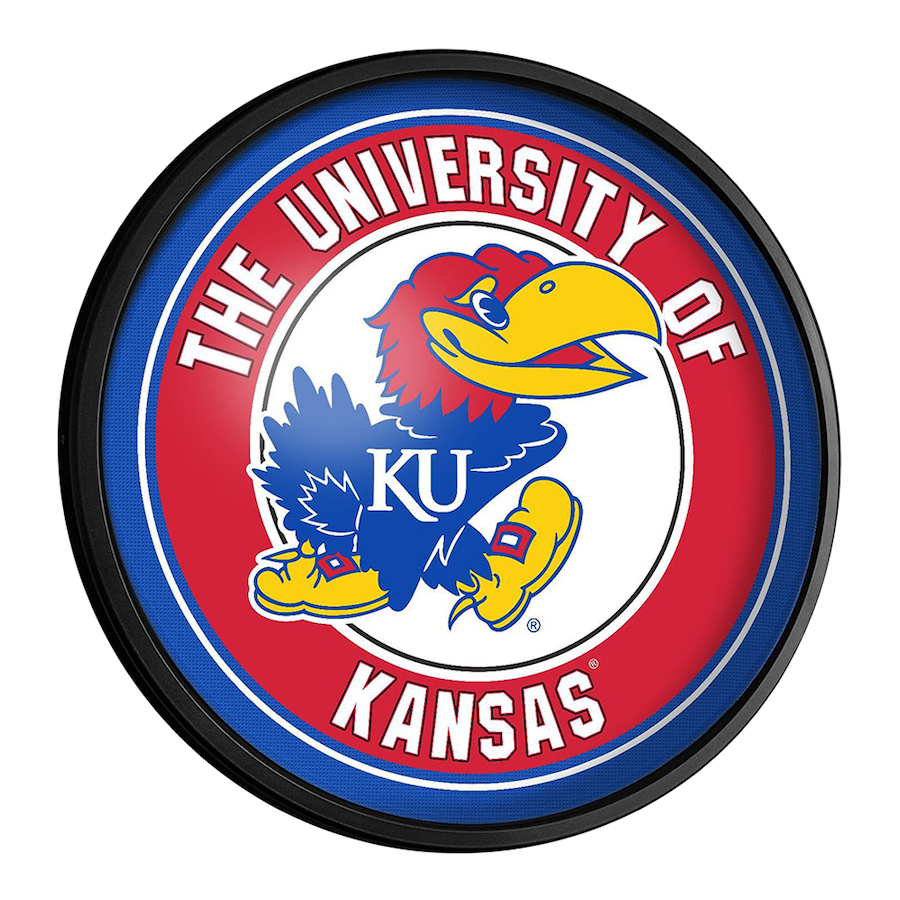 Kansas Jayhawks Slimline LED Wall Sign