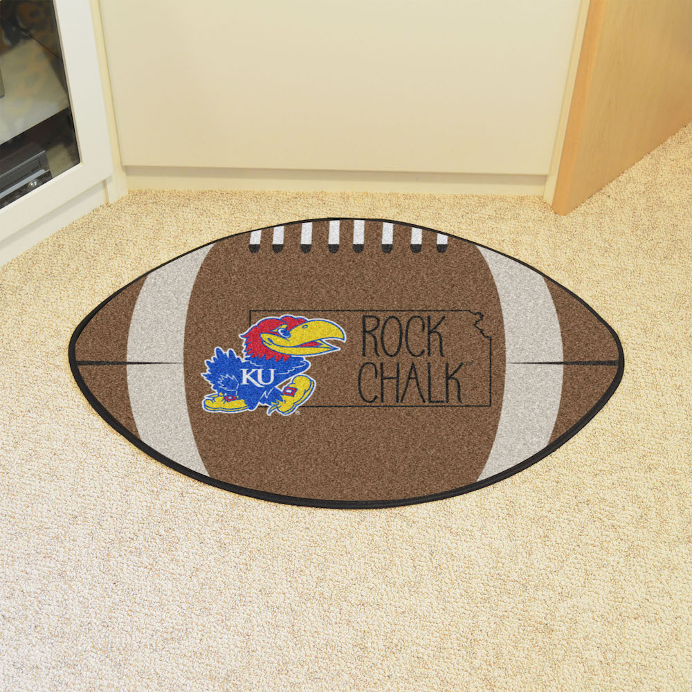 Kansas Jayhawks SOUTHERN STYLE 22 x 35 Football Mat