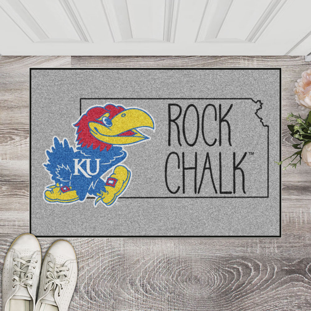 Kansas Jayhawks SOUTHERN STYLE 20 x 30 STARTER Floor Mat