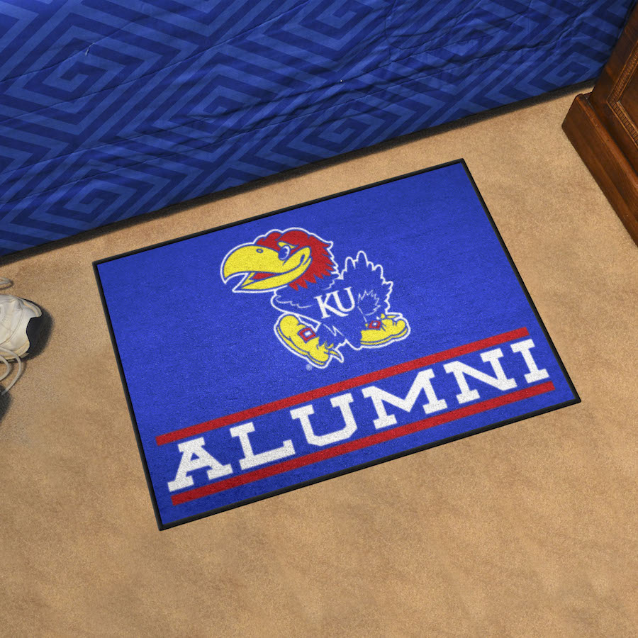 Kansas Jayhawks ALUMNI 20 x 30 Starter Floor Mat