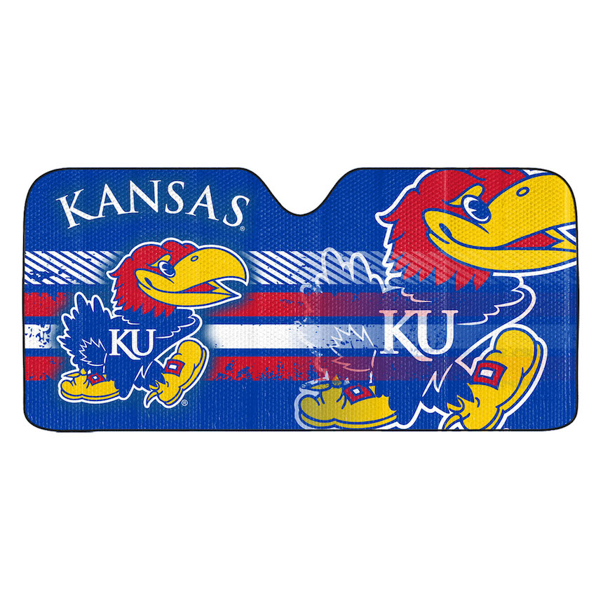 Kansas Jayhawks AutoShade Folding Windshield Cover