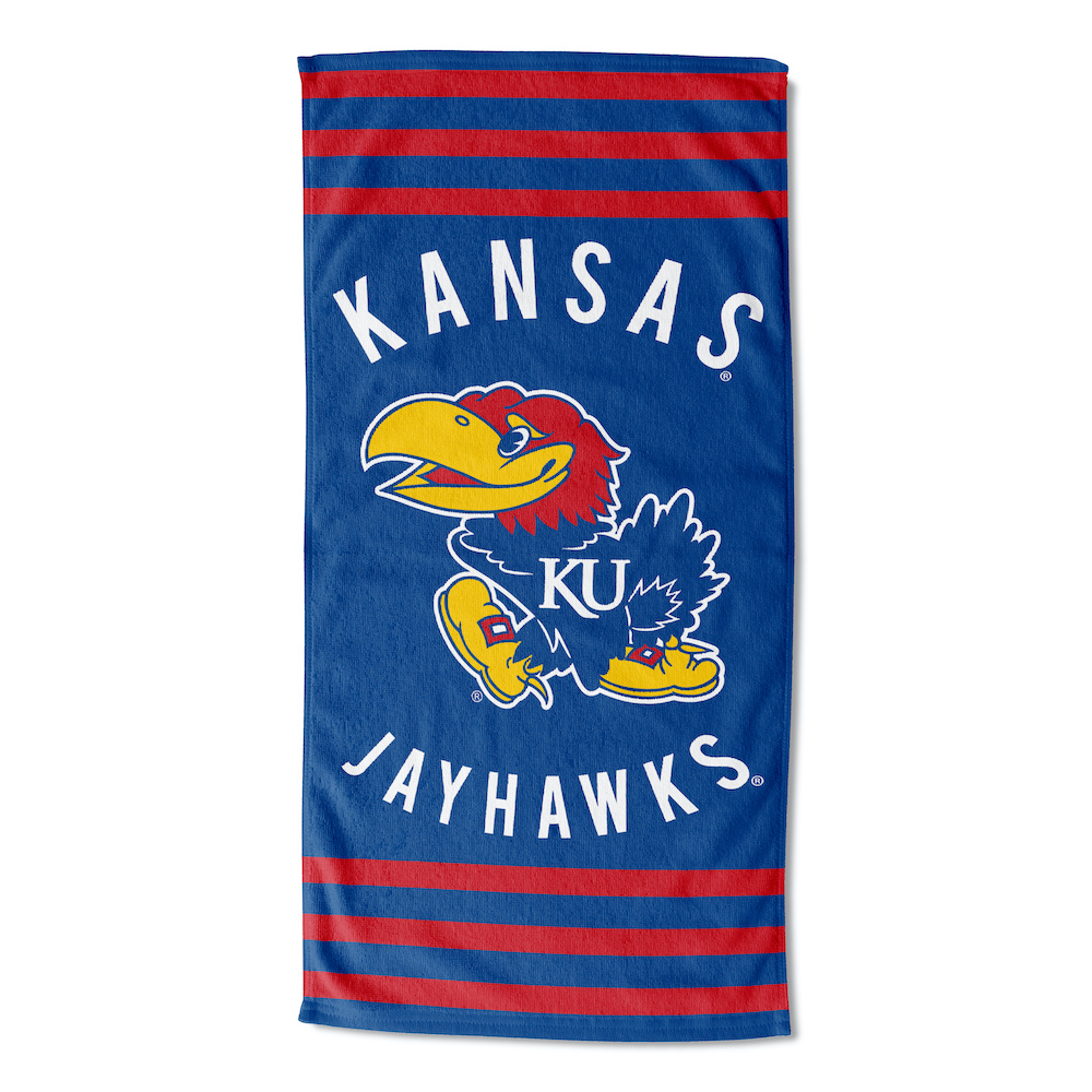 Kansas Jayhawks Beach Towel