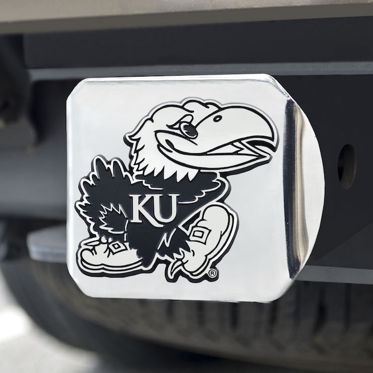 Kansas Jayhawks Trailer Hitch Cover