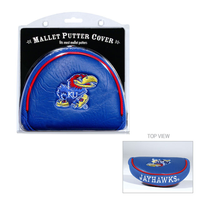 Kansas Jayhawks Mallet Putter Cover