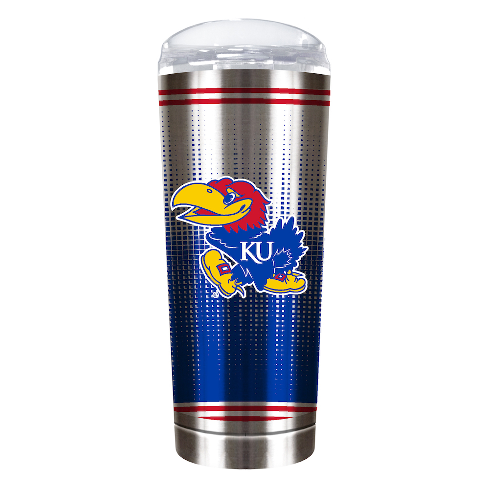 Kansas Jayhawks 18 oz ROADIE Travel Tumbler