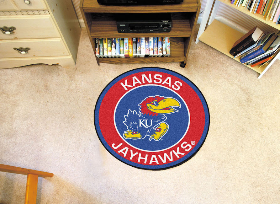 Kansas Jayhawks Roundel Mat