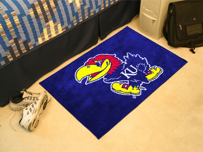 Kansas Jayhawks 20 x 30 STARTER Floor Mat