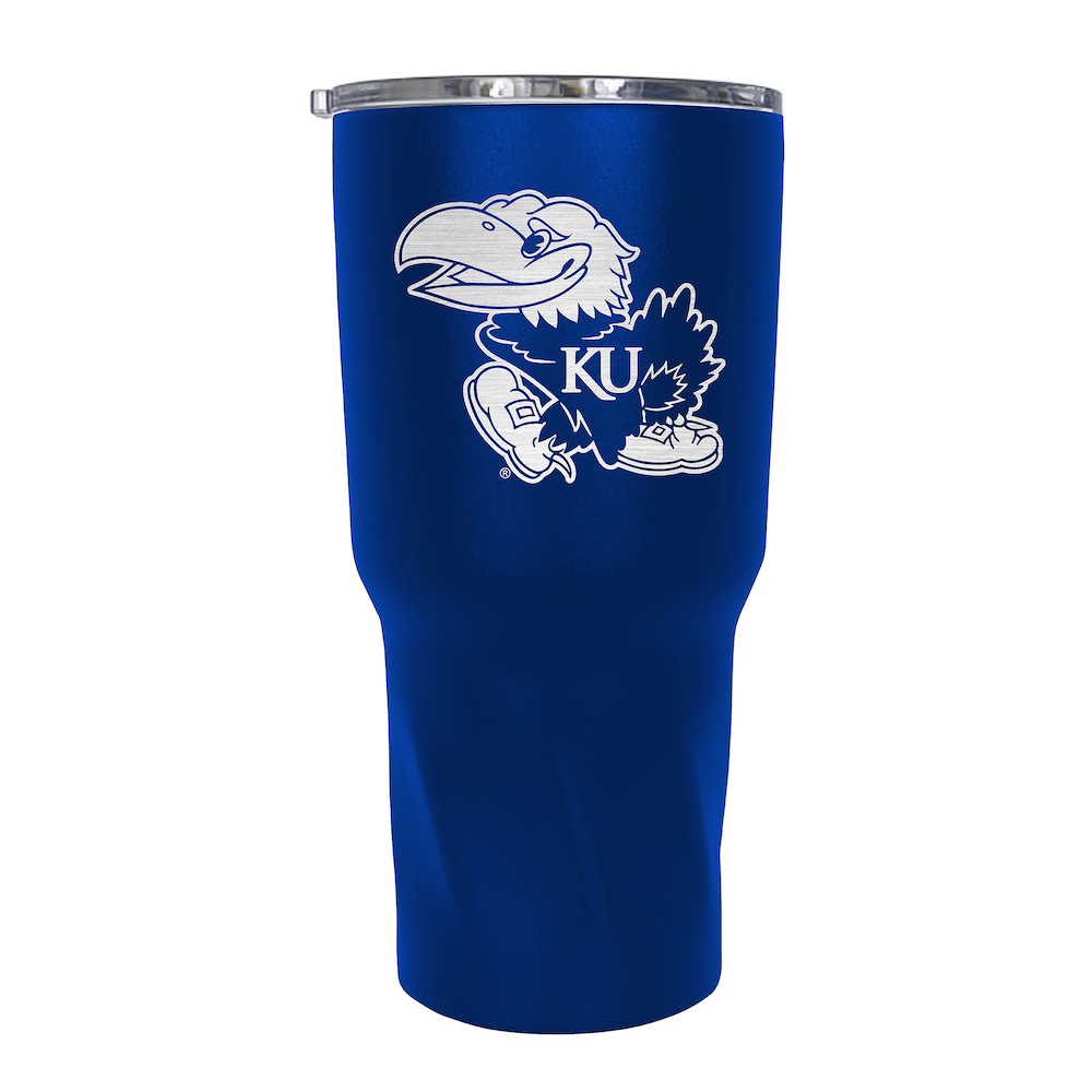 Kansas Jayhawks 30 oz TWIST Travel Tumbler