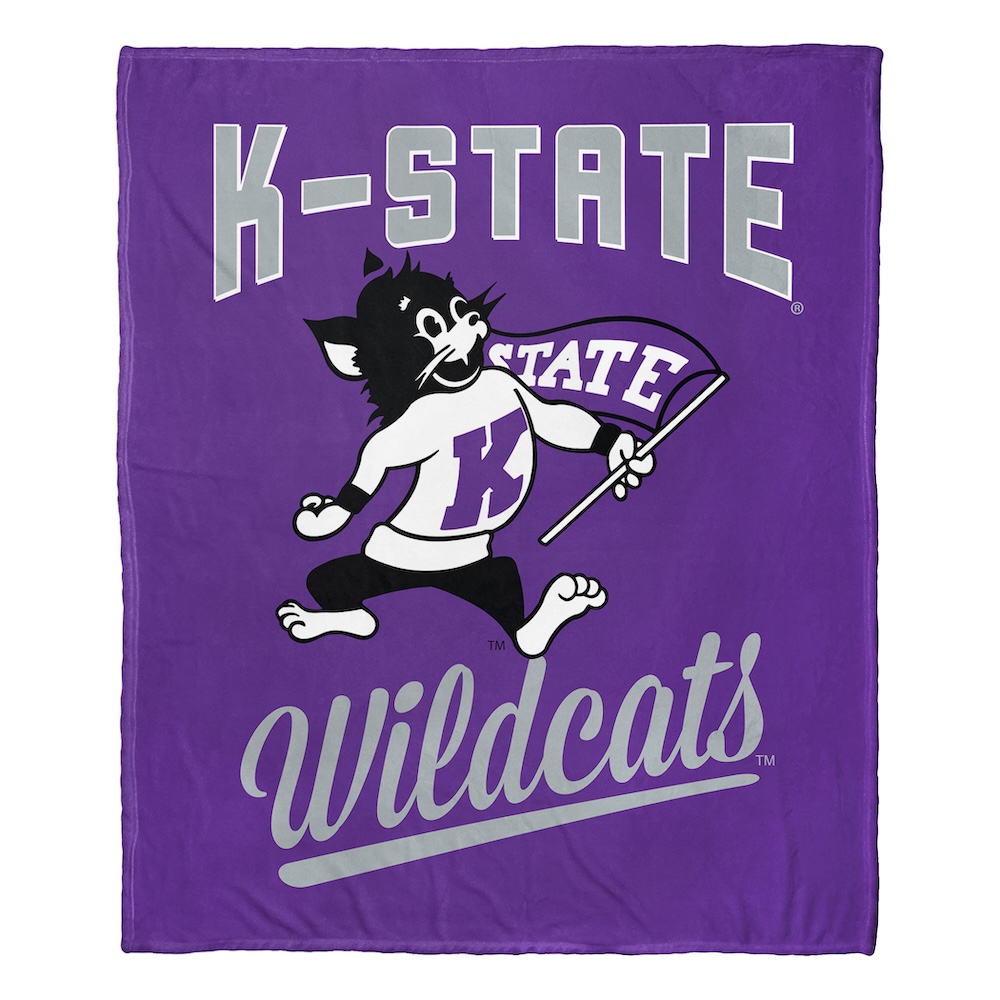 Kansas State Wildcats ALUMNI Silk Touch Throw Blanket 50 x 60 inch