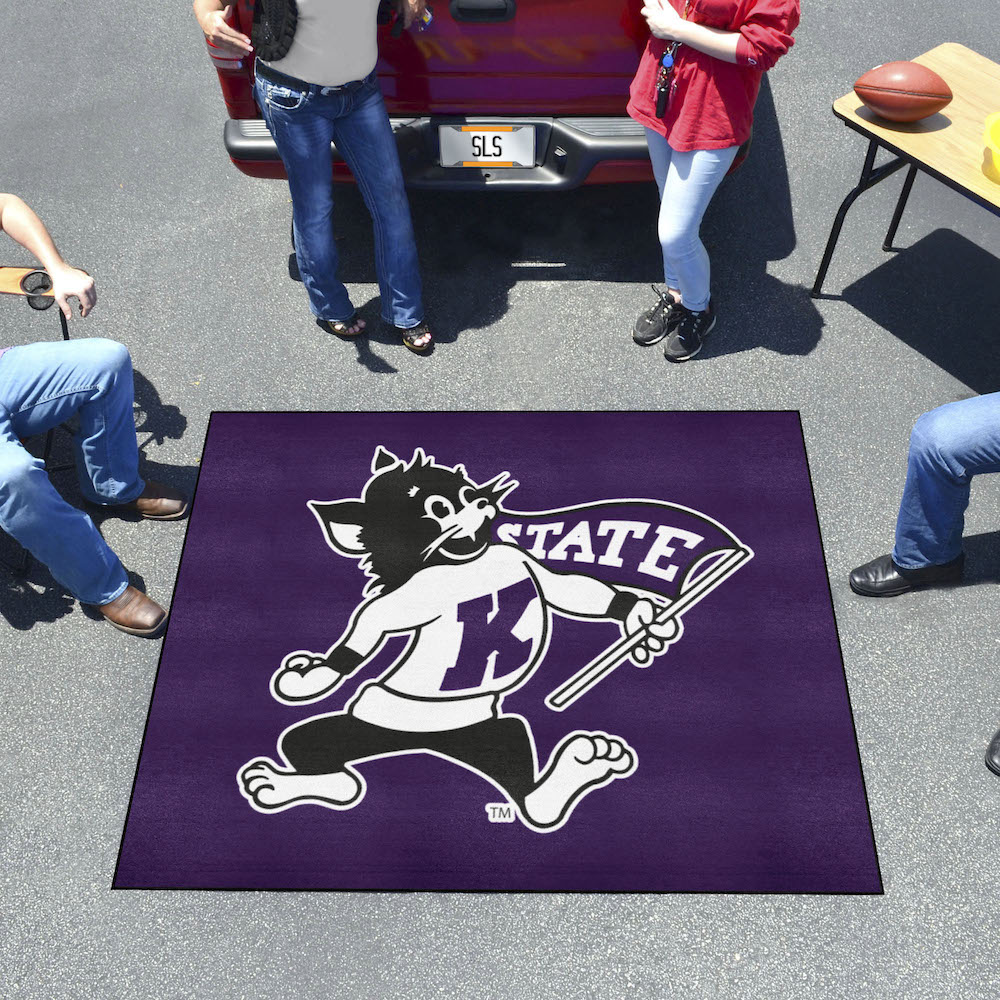 Kansas State Wildcats TAILGATER 60 x 72 Rug - 2nd Logo