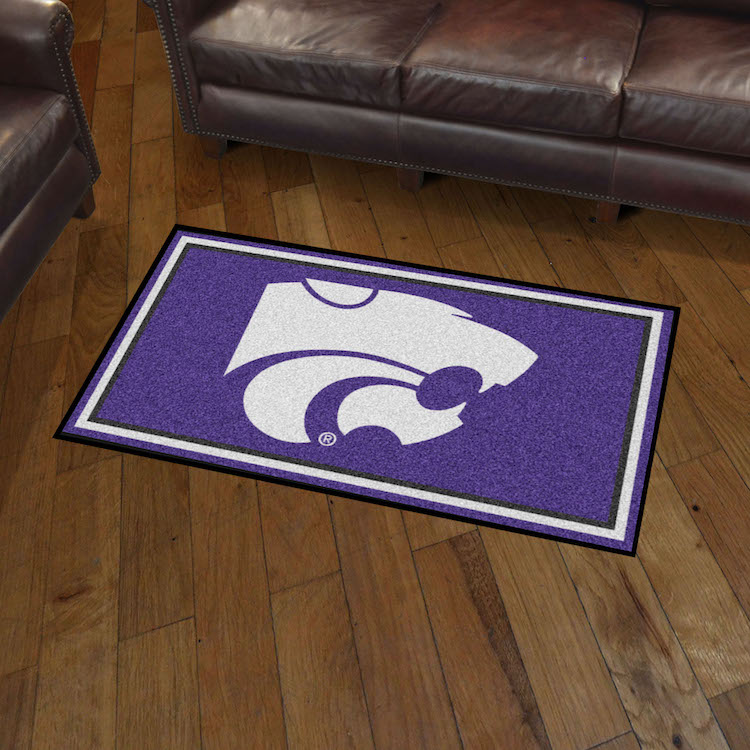 Kansas State Wildcats 3x5 Area Rug