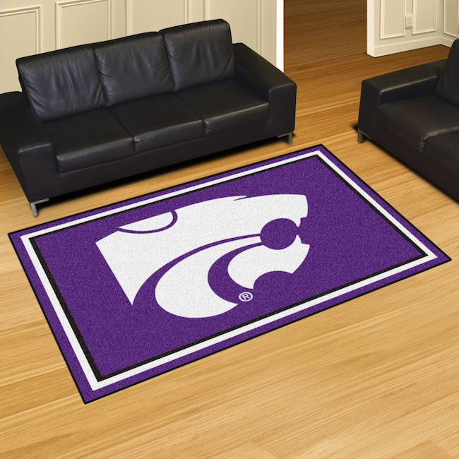 Kansas State Wildcats 5x8 Area Rug