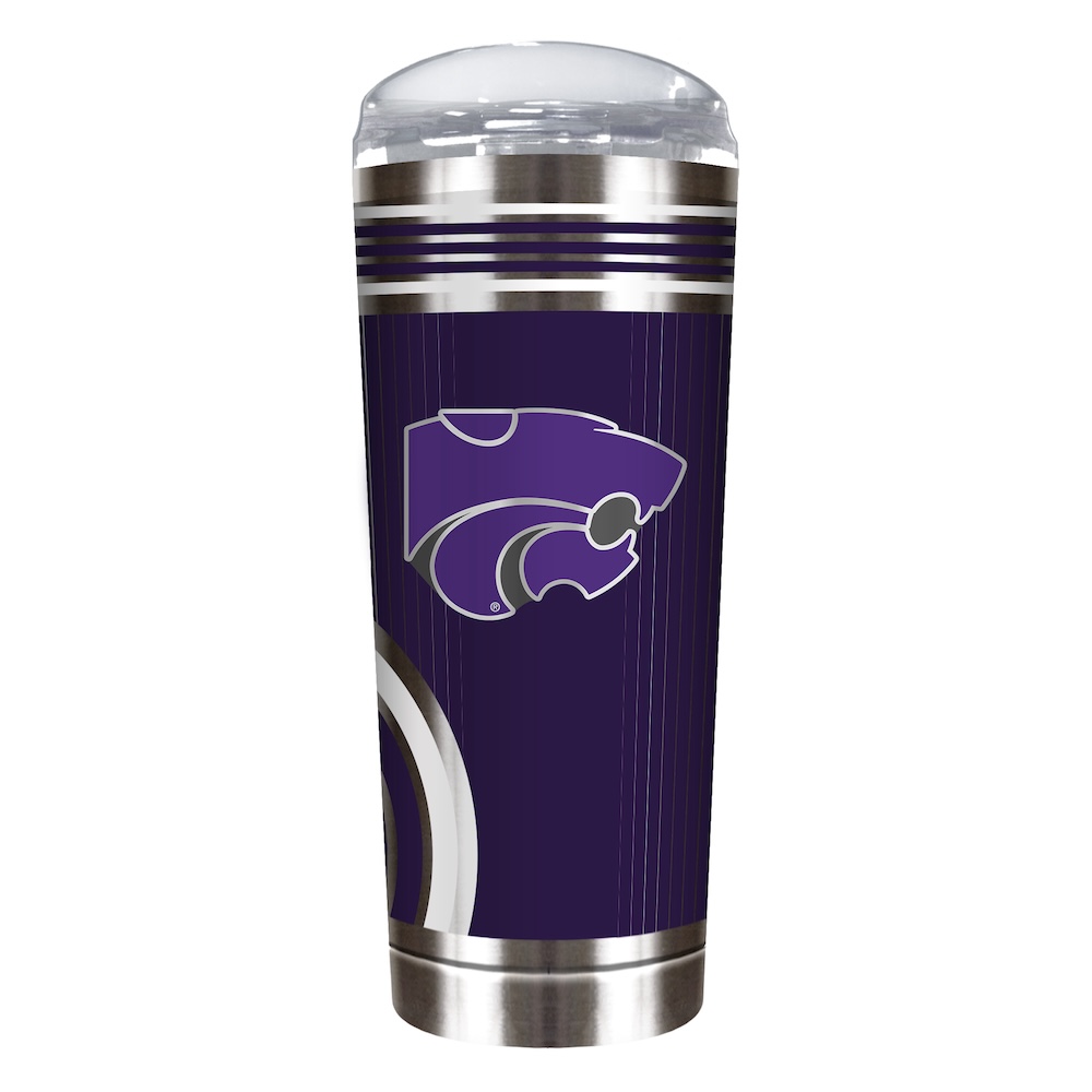 Kansas State Wildcats COOL VIBES 18 oz Roadie Travel Tumbler