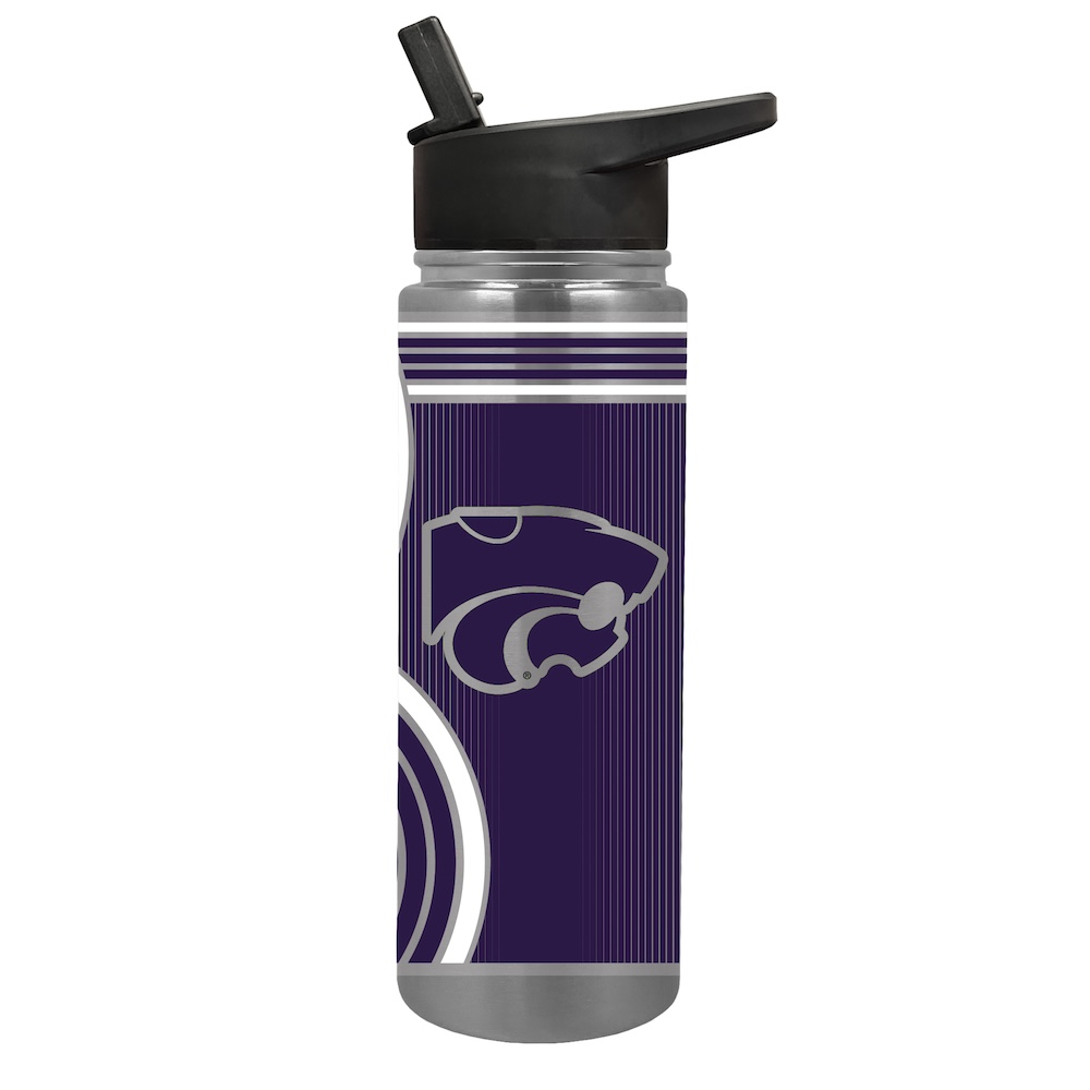 Kansas State Wildcats COOL VIBES 24 oz Thirst Hydration Water Bottle