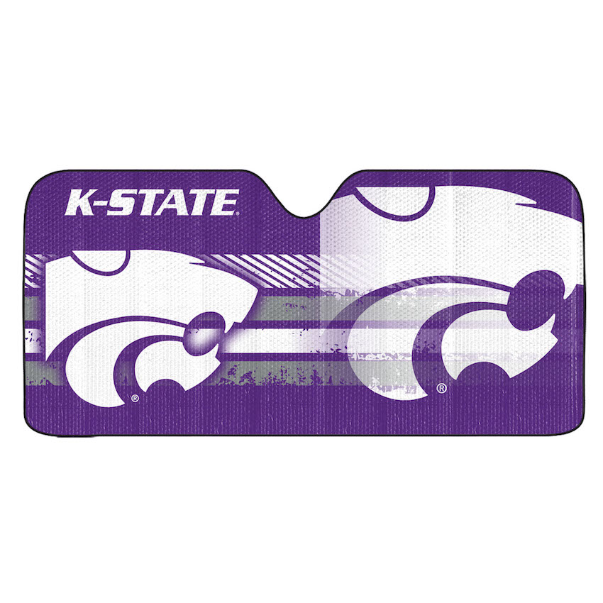 Kansas State Wildcats AutoShade Folding Windshield Cover