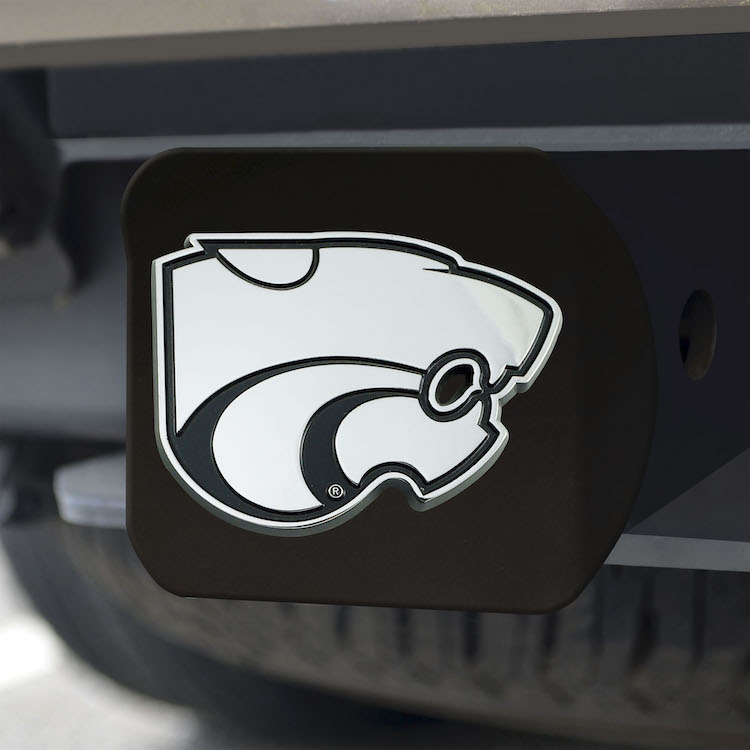 Kansas State Wildcats BLACK Trailer Hitch Cover