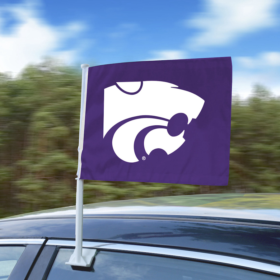 Kansas State Wildcats Car Flag