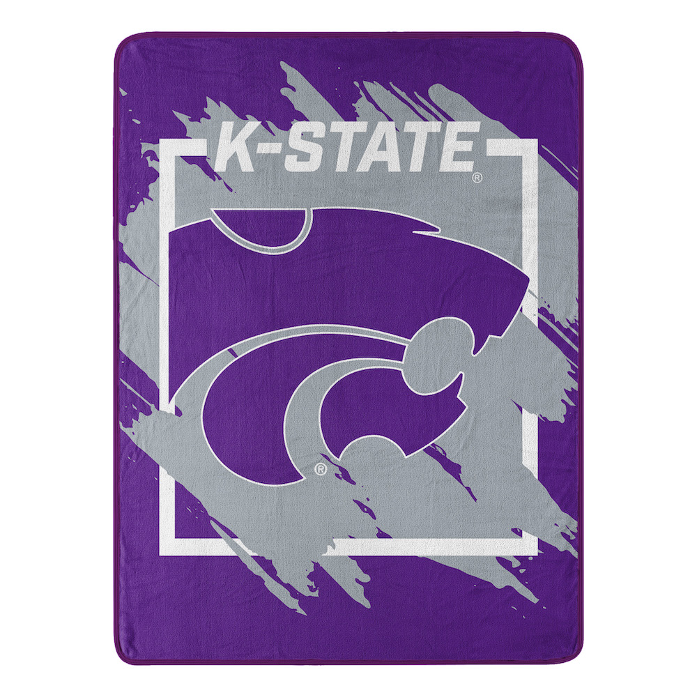 Kansas State Wildcats Micro Raschel 50 x 60 Team Blanket