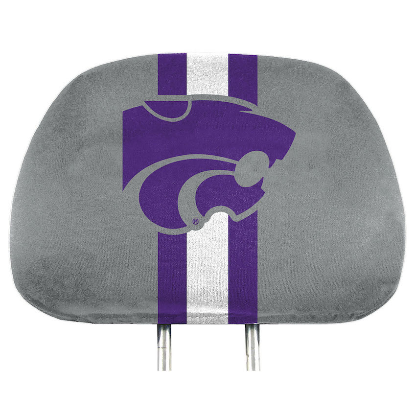 Kansas State Wildcats Printed Head Rest Covers