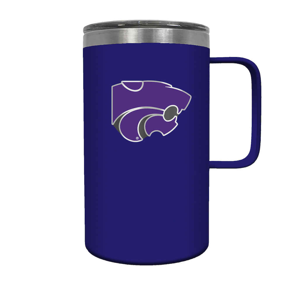 Kansas State Wildcats 18 oz HUSTLE Travel Mug - Team Color