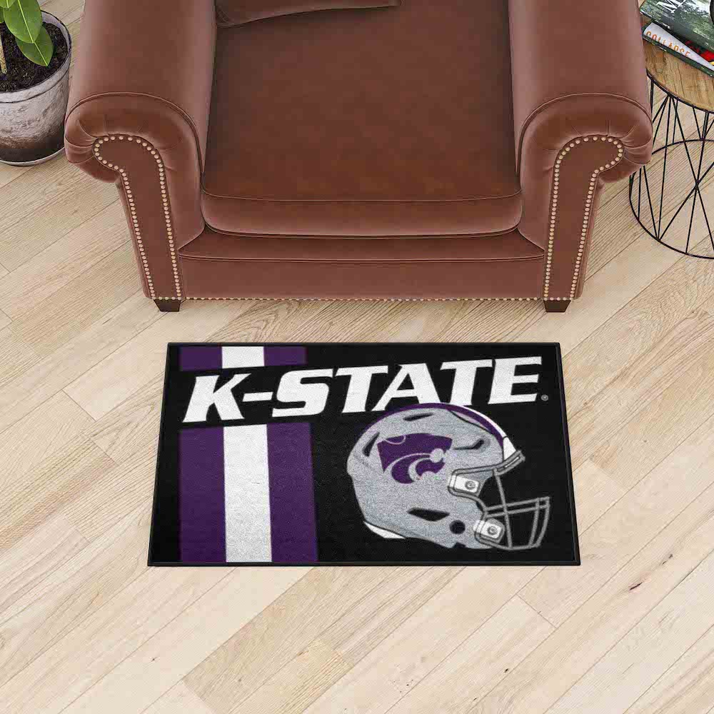 Kansas State Wildcats 20 x 30 Uniform STARTER Floor Mat