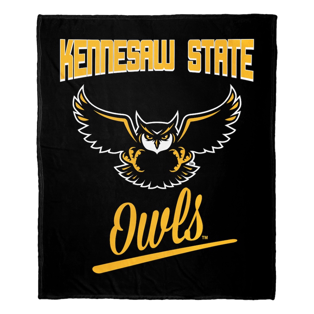 Kennesaw State Owls ALUMNI Silk Touch Throw Blanket 50 x 60 inch