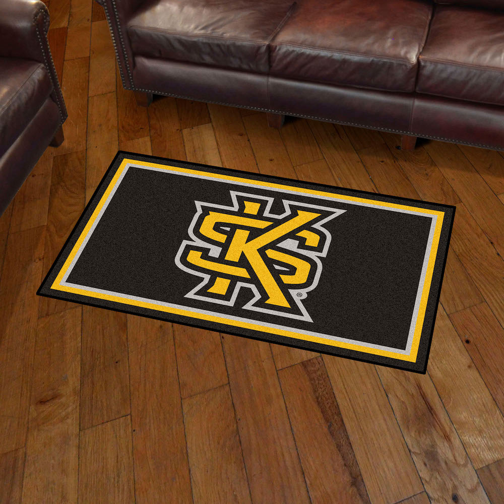 Kennesaw State Owls 3x5 Area Rug