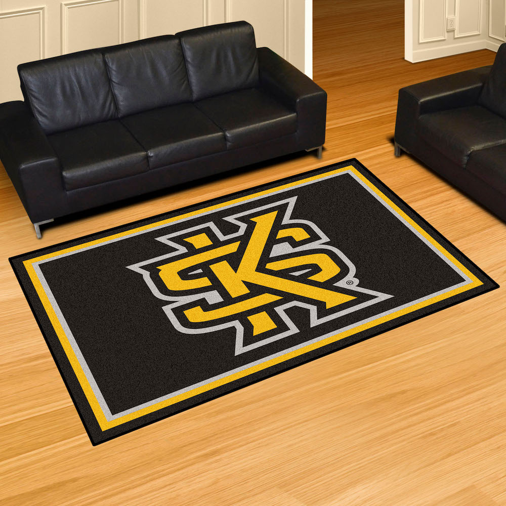 Kennesaw State Owls 5x8 Area Rug