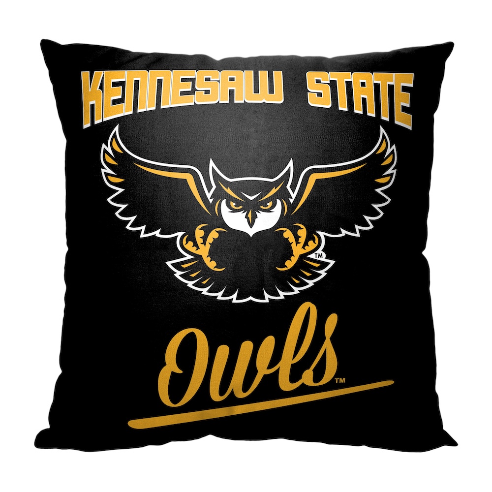 Kennesaw State Owls ALUMNI Decorative Throw Pillow 18 x 18 inch