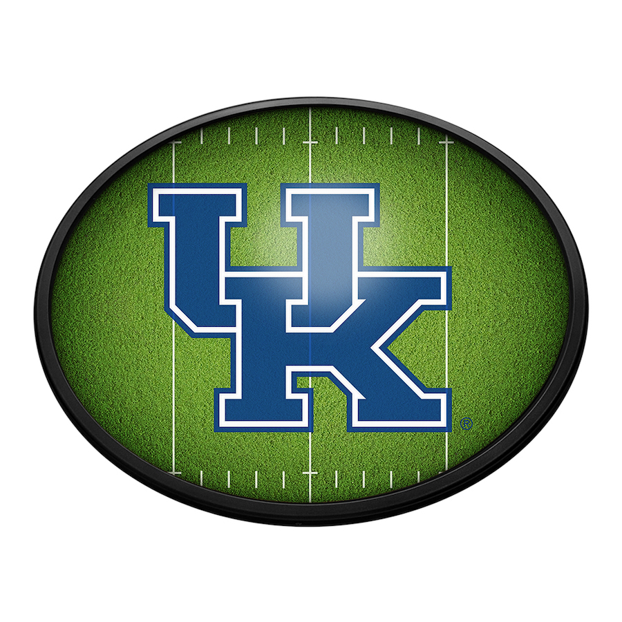 Kentucky Wildcats ON THE 50 Slimline LED Wall Sign ~ OVAL