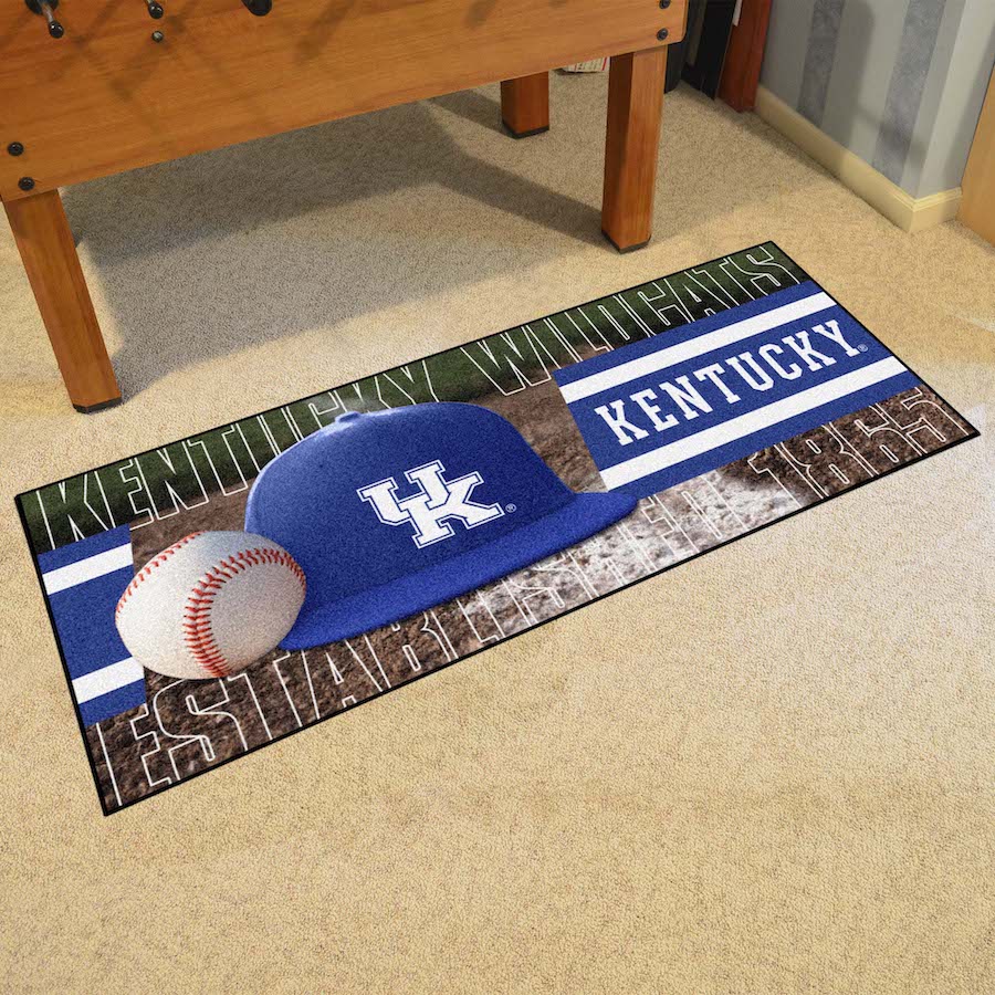 Kentucky Wildcats 30 x 72 Baseball Carpet Runner