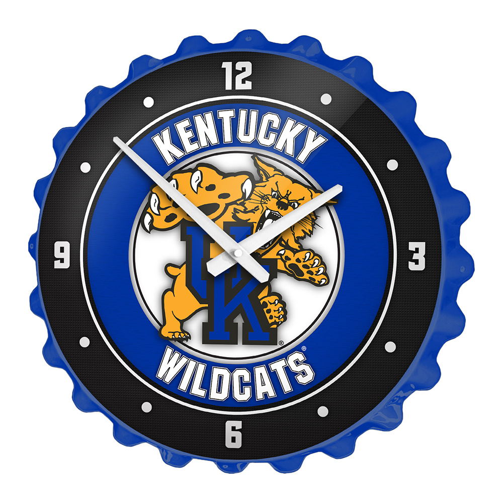 Kentucky Wildcats Bottle Cap Wall Clock