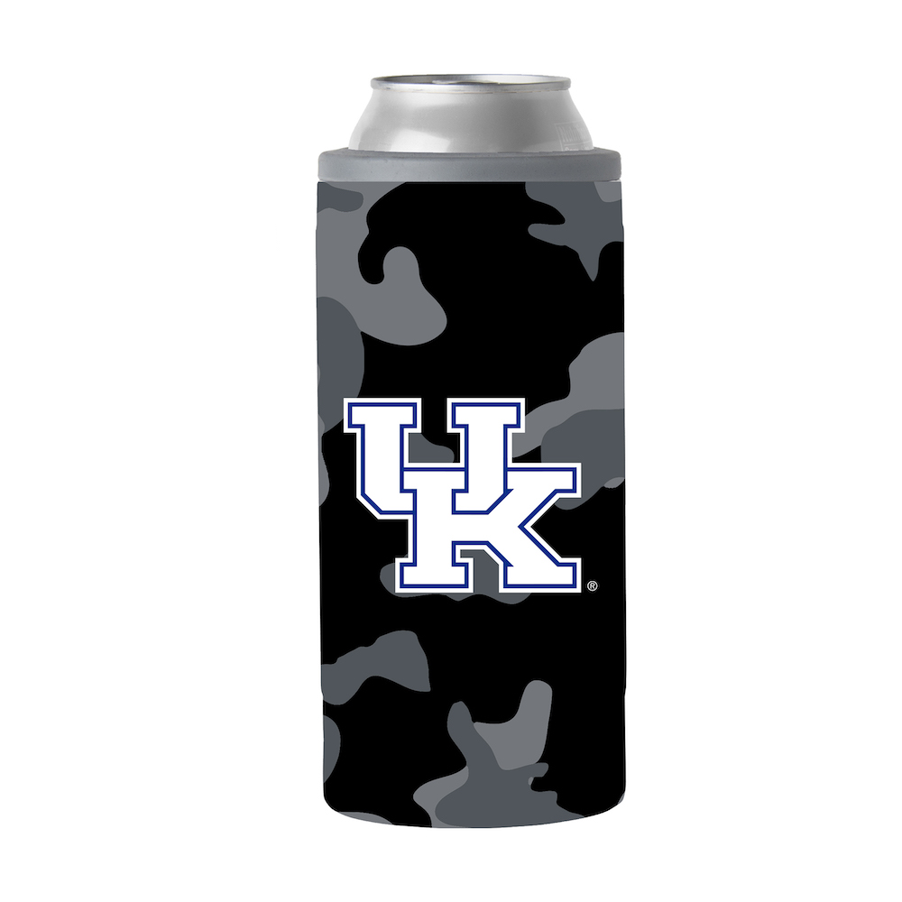 Kentucky Wildcats Camo Swagger 12 oz. Slim Can Coolie