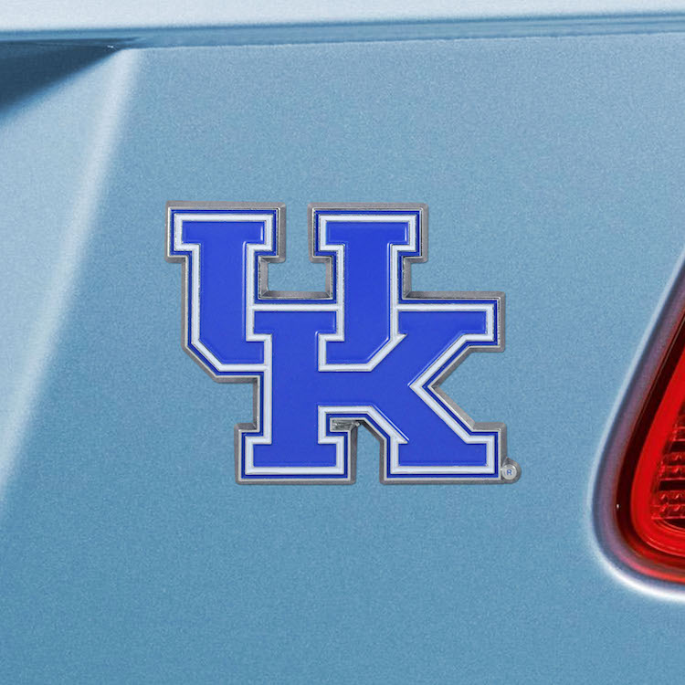 Kentucky Wildcats Color Metal Auto Emblem