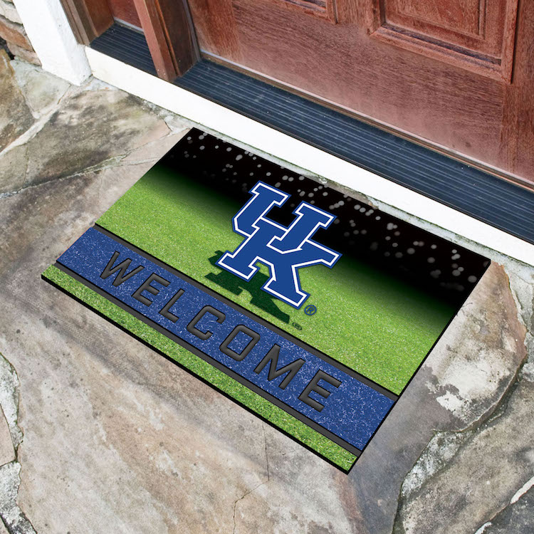 Kentucky Wildcats Recycled Crumb Rubber Door Mat