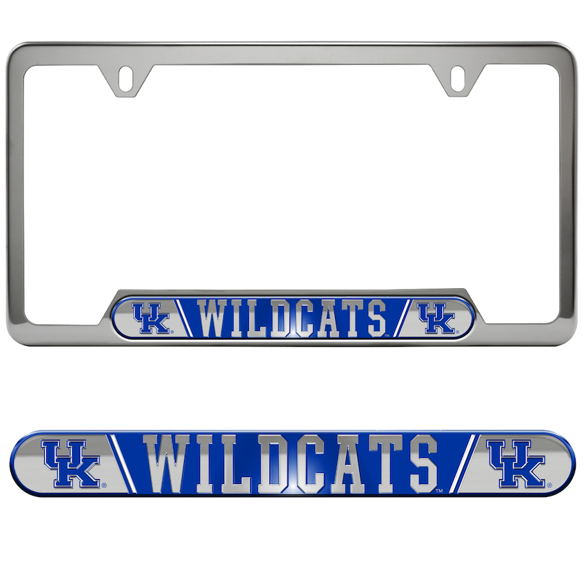 Kentucky Wildcats Embossed License Plate Frame